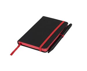 Bullet Noir Edge Notebook (Black/ Red) - PF2741