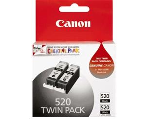 Canon Ink Black Dual Pack - PGI520BKTWIN