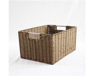 Chattel Storage Basket Brown Large