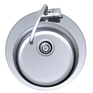 Clark 505mm Cellini Single Bowl With Tap Landing Overmount Sink 1TH