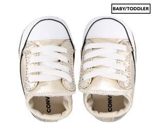 Converse Baby/Toddler Chuck Taylor All Star Cribster Metallic Shoes - Gold