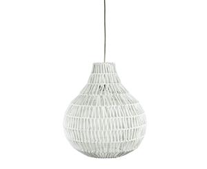 Cooper One Light Pendant Shade Only White 45cm