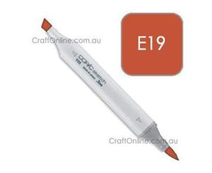 Copic Sketch Marker Pen E19 - Redwood