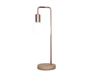 Copper Derby Metal Table Lamp