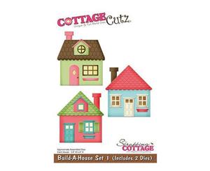 Cottagecutz Die Build-A-House Set 13.6In. X4in.