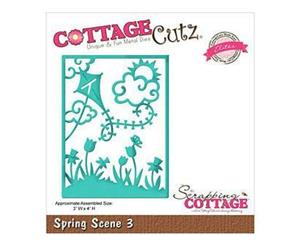 Cottagecutz Elites Die Spring Scene #3 3Inch X4inch