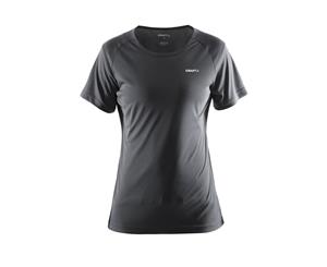 Craft Womens/Ladies Prime Lightweight Moisture Wicking Sports T-Shirt (Iron) - RW3980