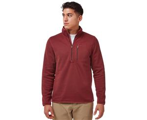 Craghoppers Mens Etna Lightweight Half Zip Insulated Jacket - Brick Red