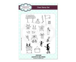 Creative Expressions - Santas Helpers A5 Clear Stamp Set