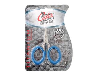 Cuda Titanium Bonded Micro Scissors 3in