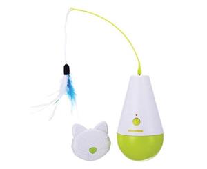 Culbuto Feather Cat Kitty Kitten Fun Toy - All For Paws Interactive Toys