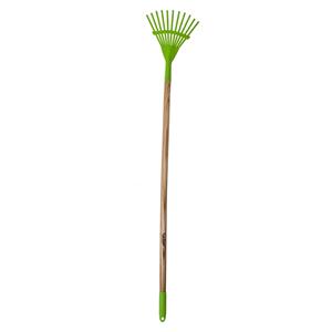 Cyclone Kids Patch Long Handle Garden Leaf Rake