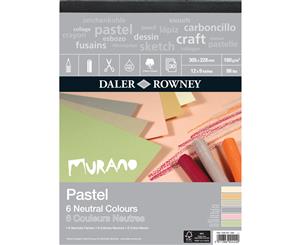 Daler Rowney Murano Pad 12 x 9 inches (304 x 228mm) Neutrals 30 sheets