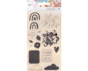 Dear Lizzy She's Magic Acrylic Stamps 19/Pkg-