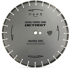 Detroit 400mm Segmented Diamond Blade for General Purpose Cutting - Industrial Series