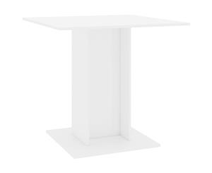 Dining Table High Gloss White Chipboard Kitchen Side Table Food Holder