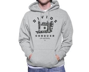 Divide & Conquer New York East Coast Edition Men's Hooded Sweatshirt - Heather Grey