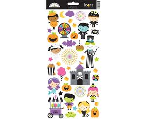 Doodlebug - Cardstock Stickers 6 inchX13 inch - Candy Carnival