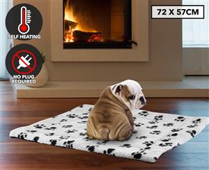 Durmaz 72x57cm Pet Thermal Mat - Black/White