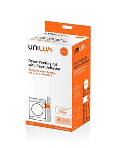 ELECT ULX104 Universal Dryer Venting Kit w Rear Deflector