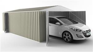 EasyShed 4538 Tall Garage Shed - Merino