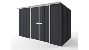 EasyShed D3819 Skillion Roof Garden Shed - Monument