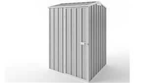 EasyShed S1515 Tall Gable Roof Garden Shed - Zincalume