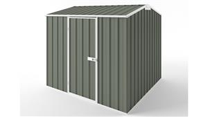 EasyShed S2323 Gable Roof Garden Shed - Mist Green