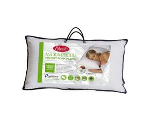 Easyrest Memory Foam Medium Profile Pillow