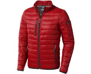 Elevate Mens Scotia Light Down Jacket (Red) - PF1901