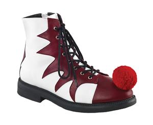 Evil Clown Adult Shoes