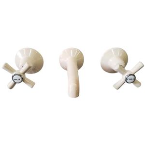 Ezyfix Ivory Classic Bath Set