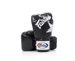 FAIRTEX-Nation Print Boxing Gloves Muay Thai MMA(BGV1) - Black