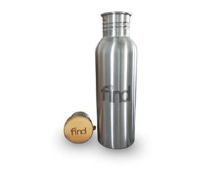 FIND 750ml Single Wall Stainless Steel Bottle