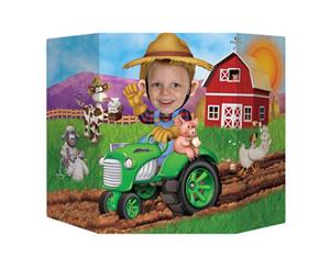 Farm Party Supplies Farm Tractor Photo Prop