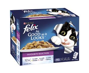 Felix Cat Favourite Selection 12 x 85g