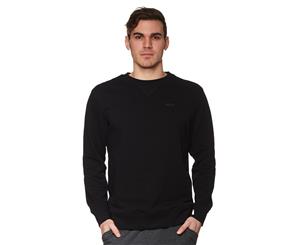 Fila Men's French Terry Regular Fit Crew - Black