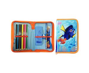 Finding Dory Official Childrens/Kids Filled Pencil Case (Blue) - SG10944