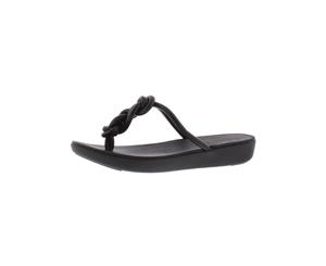 Fitflop Womens Tiera Faux Leather Duocomff Thong Sandals