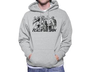 Flash Gordon Group Men's Hooded Sweatshirt - Heather Grey