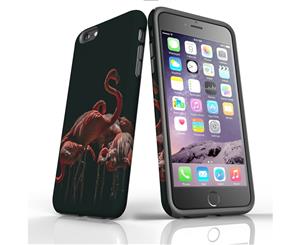 For iPhone 6S Plus Case Protective Back Cover Flamingo Flock