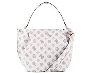 GUESS Digital Hobo Bag - White