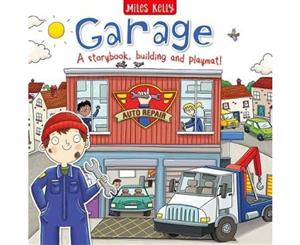 Garage (Mini Playbook)  A storybook  building and playmat