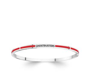 Ghostbusters Bangle Bracelet For Women In Sterling Silver Design by BIXLER - Sterling Silver