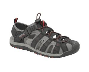 Gola Mens Shingle 3 Sports Sandals (Black/Grey/Red) - JG508