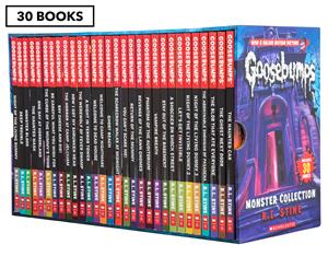 Goosebumps 30-Book Monster Collection Bookset