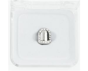 Grillz - ICED SINGLE - *One size fits all* - Silver - Silver