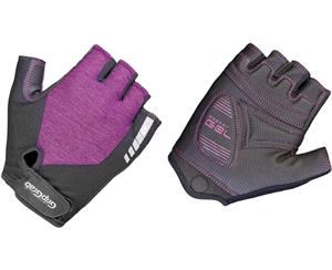 Grip Grab Progel Fingerless Womens Bike Gloves Purple