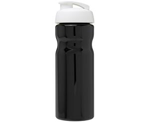 H2o Base 650Ml Flip Lid Sport Bottle (Solid Black/White) - PF2842