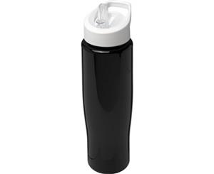 H2o Tempo Spout Lid Sport Bottle (Black/White) - PF2940